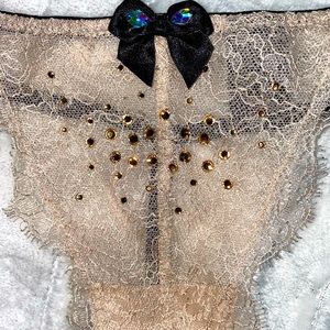 Victoria Secret Runway G-String Swarovski Crystals!